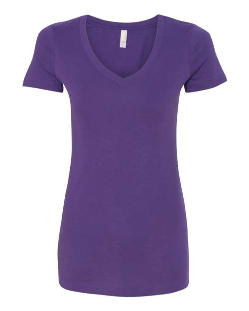 Next Level 1540 - Women's Ideal V-Neck T-Shirt - Purple Rush