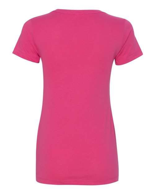 Next Level 1540 - Women's Ideal V-Neck T-Shirt - Raspberry