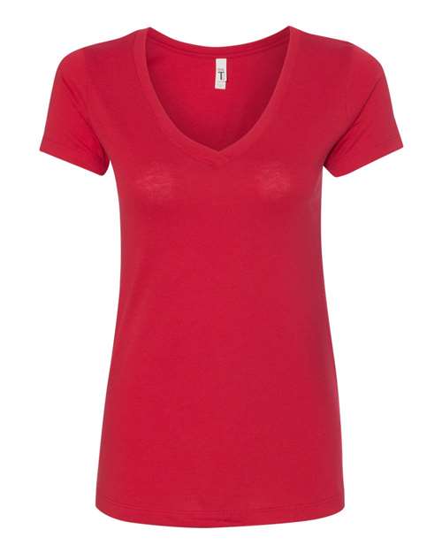 Next Level 1540 - Women's Ideal V-Neck T-Shirt - Red