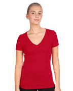 Next Level 1540 - Women's Ideal V-Neck T-Shirt - Red