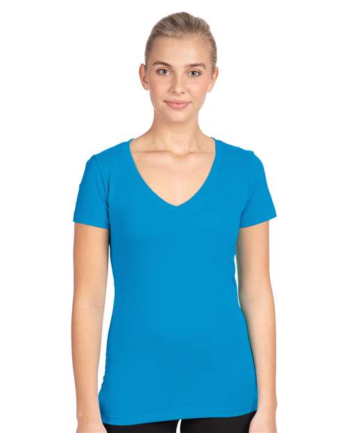 Next Level 1540 - Women's Ideal V-Neck T-Shirt - Turquoise