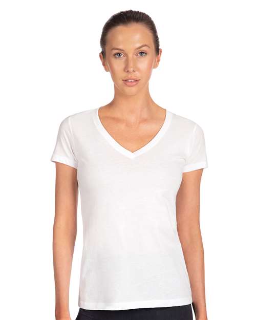 Next Level 1540 - Women's Ideal V-Neck T-Shirt - White