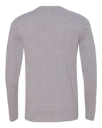 Next Level 3601 - Unisex Cotton Long Sleeve T-Shirt - Heather Grey