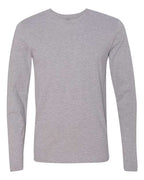 Next Level 3601 - Unisex Cotton Long Sleeve T-Shirt - Heather Grey