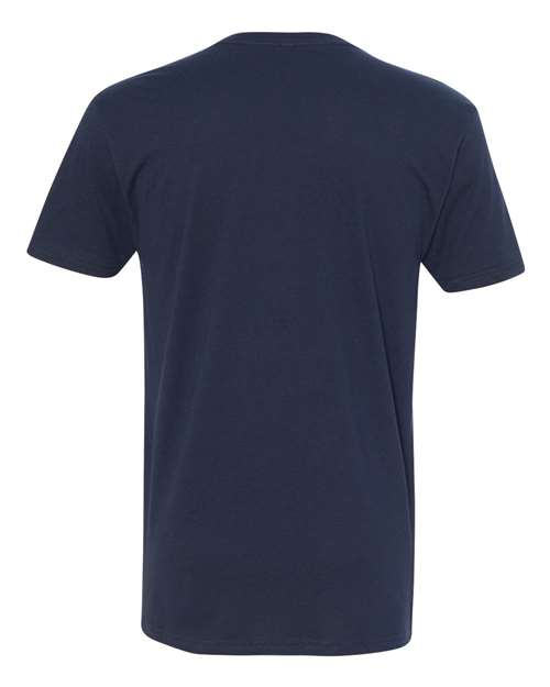 Next Level 3200 - Unisex Cotton V-Neck T-Shirt - Midnight Navy