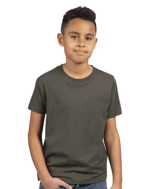 Next Level 3310 - Youth Cotton T-Shirt - Heavy Metal