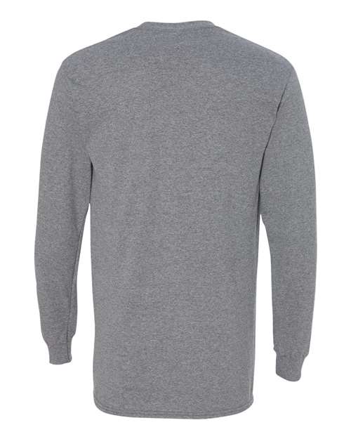 Gildan 5400 - Unisex Heavy CottonTM Long Sleeve T-Shirt - Graphite Heather