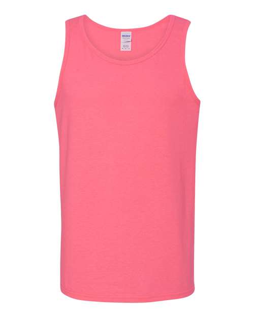 Gildan 5200 - Unisex Heavy CottonTM Tank Top - Safety Pink