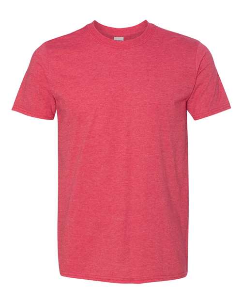 Gildan 64000 - Unisex Softstyle T-Shirt - Heather Red