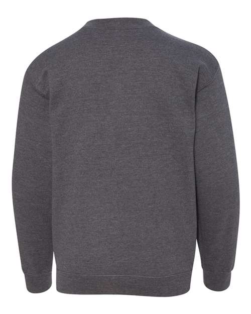 Gildan 18000B - Youth Heavy BlendTM Crewneck Sweatshirt - Dark Heather