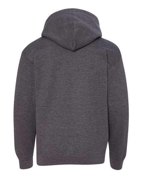 Gildan 18500B - Youth Heavy BlendTM Hooded Sweatshirt - Dark Heather