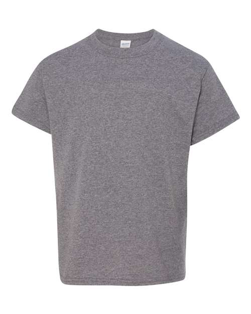 Gildan 5000B - Youth Heavy CottonTM T-Shirt - Graphite Heather