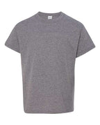 Gildan 5000B - Youth Heavy CottonTM T-Shirt - Graphite Heather