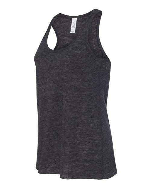 BELLA + CANVAS 8800 - Women's Flowy Racerback Tank - Charcoal Black Slub