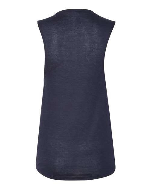 BELLA + CANVAS 8803 - Women's Flowy Scoop Muscle Tank - Midnight