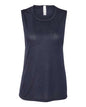 BELLA + CANVAS 8803 - Women's Flowy Scoop Muscle Tank - Midnight
