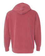Comfort Colors 1567 - Unisex Garment-Dyed Hooded Sweatshirt - Crimson