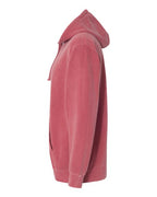 Comfort Colors 1567 - Unisex Garment-Dyed Hooded Sweatshirt - Crimson