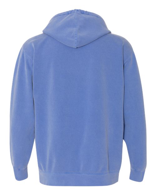 Comfort Colors 1567 - Unisex Garment-Dyed Hooded Sweatshirt - Flo Blue