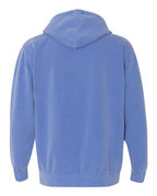 Comfort Colors 1567 - Unisex Garment-Dyed Hooded Sweatshirt - Flo Blue