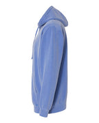 Comfort Colors 1567 - Unisex Garment-Dyed Hooded Sweatshirt - Flo Blue