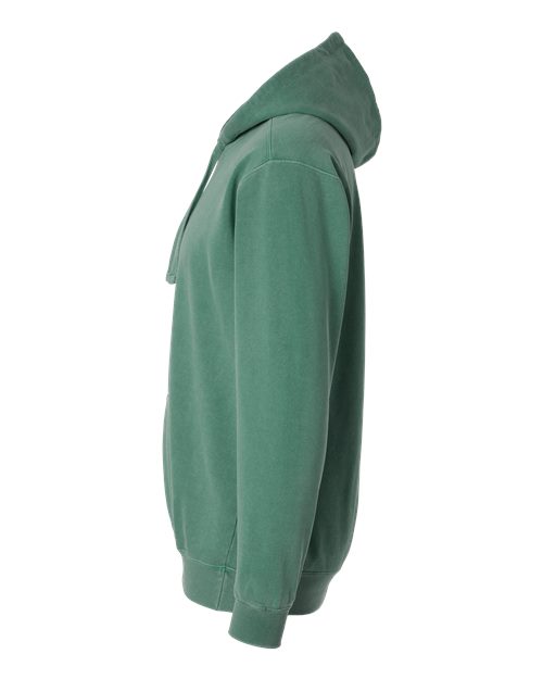Comfort Colors 1567 - Unisex Garment-Dyed Hooded Sweatshirt - Light Green