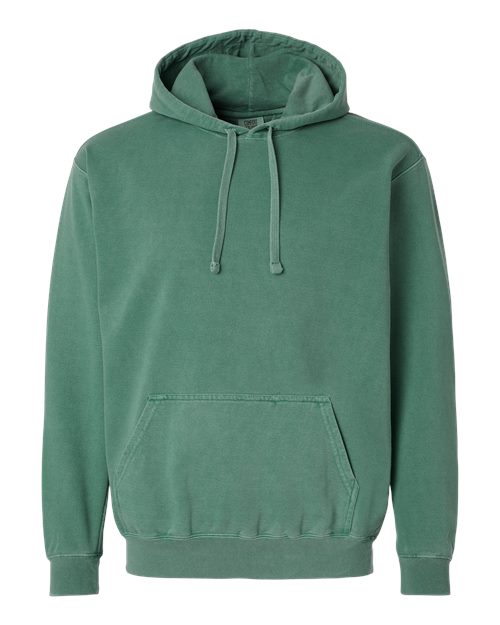 Comfort Colors 1567 - Unisex Garment-Dyed Hooded Sweatshirt - Light Green