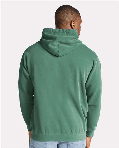 Comfort Colors 1567 - Unisex Garment-Dyed Hooded Sweatshirt - Light Green