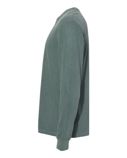 Comfort Colors 6014 - Unisex Garment-Dyed Heavyweight Long Sleeve T-Shirt - Blue Spruce