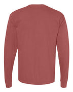 Comfort Colors 6014 - Unisex Garment-Dyed Heavyweight Long Sleeve T-Shirt - Brick