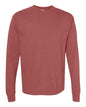 Comfort Colors 6014 - Unisex Garment-Dyed Heavyweight Long Sleeve T-Shirt - Brick