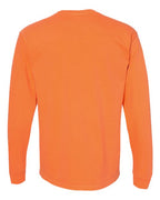Comfort Colors 6014 - Unisex Garment-Dyed Heavyweight Long Sleeve T-Shirt - Burnt Orange