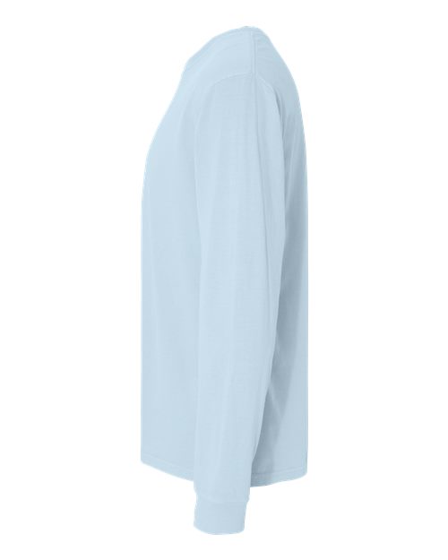 Comfort Colors 6014 - Unisex Garment-Dyed Heavyweight Long Sleeve T-Shirt - Chambray