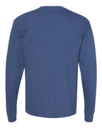 Comfort Colors 6014 - Unisex Garment-Dyed Heavyweight Long Sleeve T-Shirt - China Blue