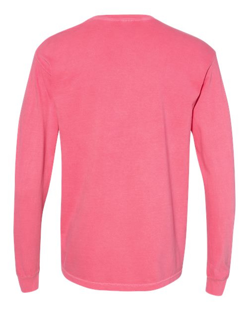 Comfort Colors 6014 - Unisex Garment-Dyed Heavyweight Long Sleeve T-Shirt - Crunchberry