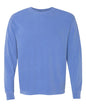 Comfort Colors 6014 - Unisex Garment-Dyed Heavyweight Long Sleeve T-Shirt - Flo Blue