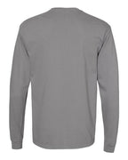 Comfort Colors 6014 - Unisex Garment-Dyed Heavyweight Long Sleeve T-Shirt - Granite