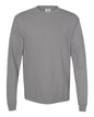 Comfort Colors 6014 - Unisex Garment-Dyed Heavyweight Long Sleeve T-Shirt - Granite