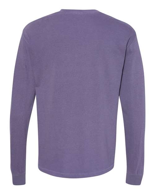 Comfort Colors 6014 - Unisex Garment-Dyed Heavyweight Long Sleeve T-Shirt - Grape