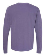 Comfort Colors 6014 - Unisex Garment-Dyed Heavyweight Long Sleeve T-Shirt - Grape