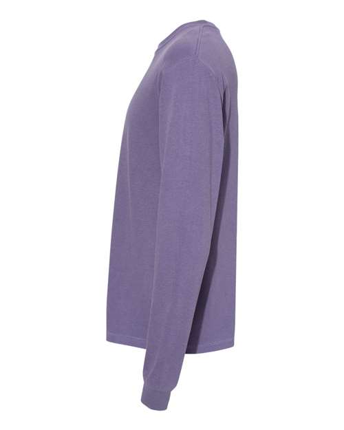 Comfort Colors 6014 - Unisex Garment-Dyed Heavyweight Long Sleeve T-Shirt - Grape