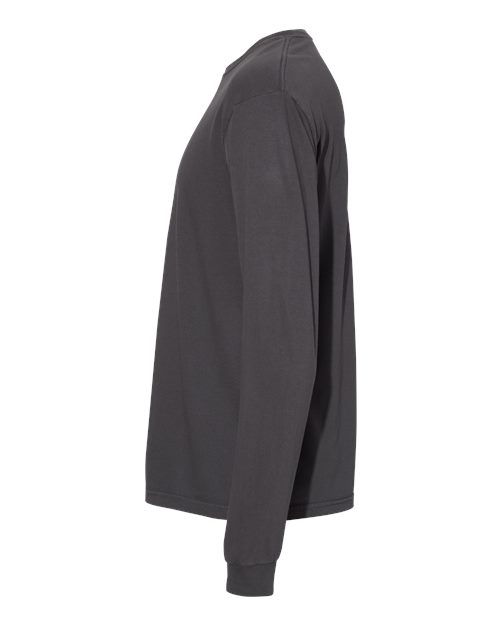 Comfort Colors 6014 - Unisex Garment-Dyed Heavyweight Long Sleeve T-Shirt - Graphite
