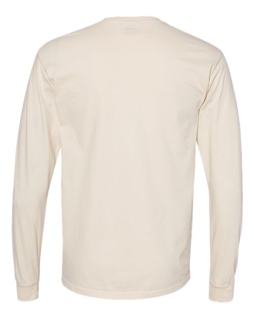 Comfort Colors 6014 - Unisex Garment-Dyed Heavyweight Long Sleeve T-Shirt - Ivory