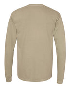 Comfort Colors 6014 - Unisex Garment-Dyed Heavyweight Long Sleeve T-Shirt - Khaki