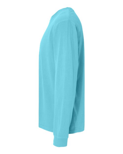 Comfort Colors 6014 - Unisex Garment-Dyed Heavyweight Long Sleeve T-Shirt - Lagoon