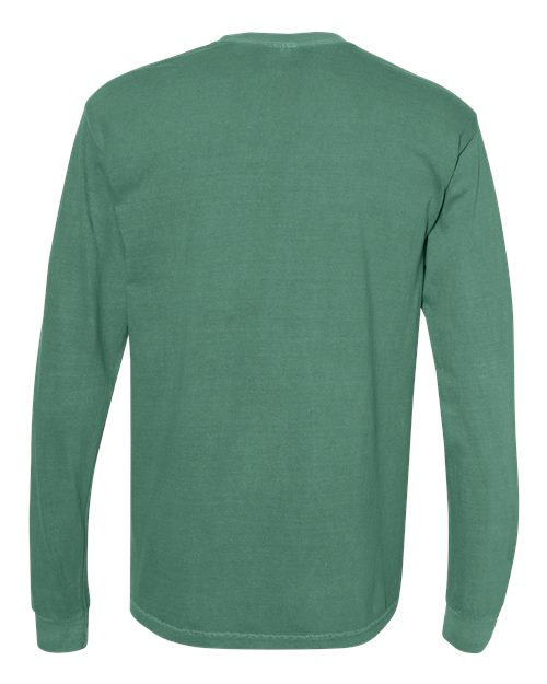 Comfort Colors 6014 - Unisex Garment-Dyed Heavyweight Long Sleeve T-Shirt - Light Green