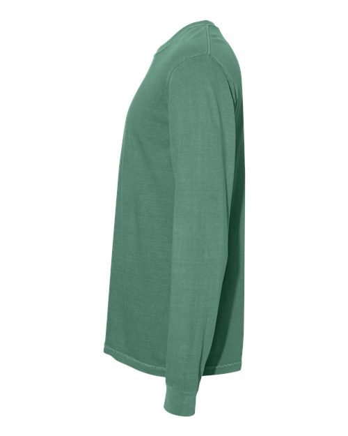 Comfort Colors 6014 - Unisex Garment-Dyed Heavyweight Long Sleeve T-Shirt - Light Green