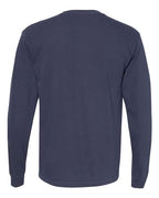 Comfort Colors 6014 - Unisex Garment-Dyed Heavyweight Long Sleeve T-Shirt - Navy
