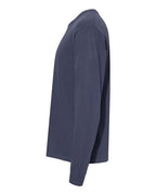 Comfort Colors 6014 - Unisex Garment-Dyed Heavyweight Long Sleeve T-Shirt - Navy