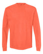 Comfort Colors 6014 - Unisex Garment-Dyed Heavyweight Long Sleeve T-Shirt - Neon Red Orange